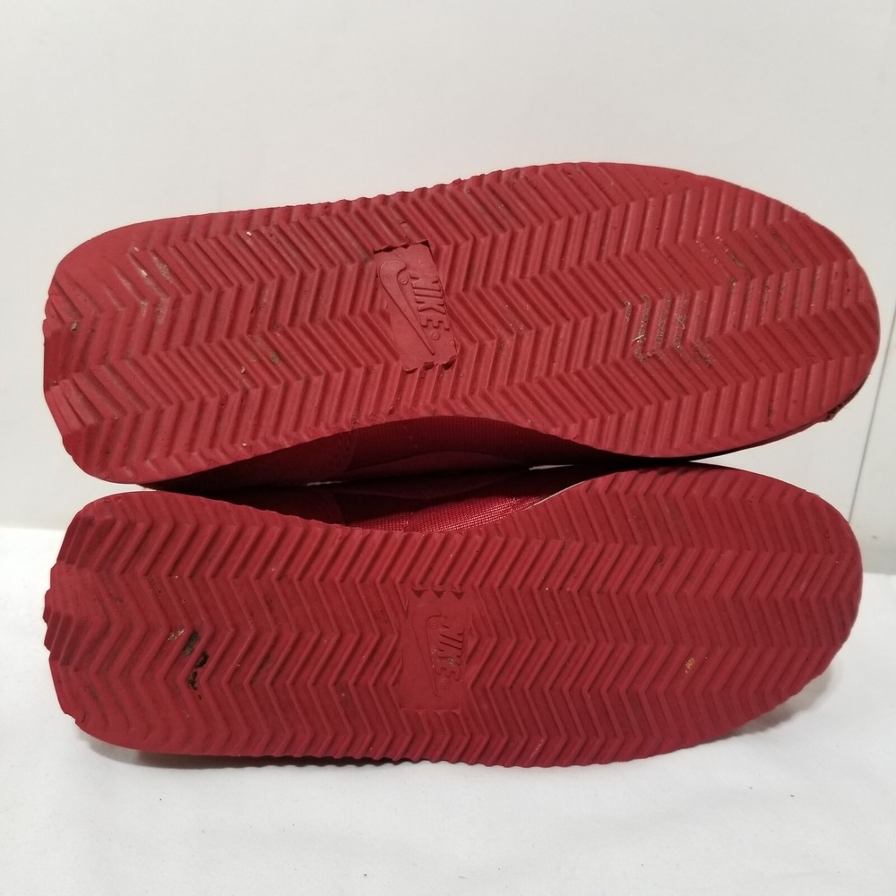 Vintage Nike Cortez Leather RED Suede Size 7.5 Republic Of Korea - Picture 5 of 16